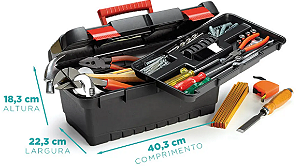 Caixa de Ferramentas Grande 16 Nitron