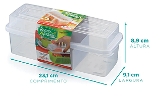 Porta Biscoito Plástico Nitron