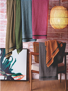 Toalha Color 100% Algodão 70x130cm Dry Teka