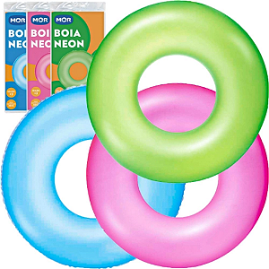 Boia Redonda Neon 90cm Mor