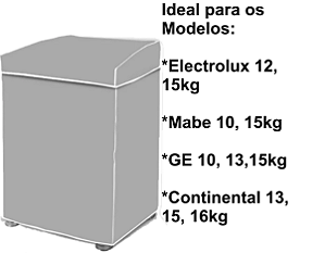 Capa para Máquina Pvc G Vida Pratika