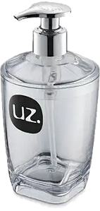 Porta Sabonete Premium Plástico Transparente Uz