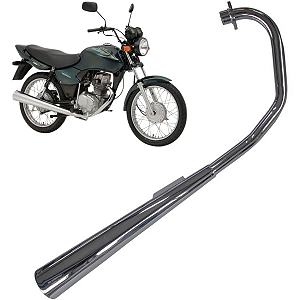 ESCAPAMENTO ESCAPE CG TITAN 125 KS KSE 2000 A 2003 MODELO ORIGINAL