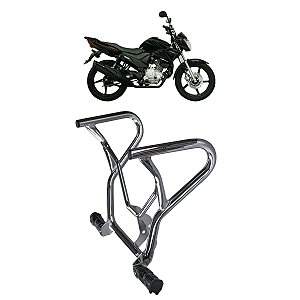 PROT CARENAGEM PEDALEIRA FAZER 150 2014 FACTOR 150 2015 CROM