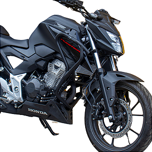 PROTETOR DE CARENAGEM CB 300 F TWISTER 2023 PRETO FOSCO