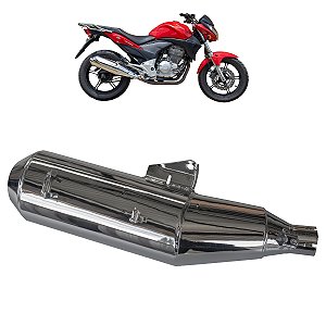 PONTEIRA CB 300 R 09/15 MODELO ORIGINAL CROMADO SEM PROTETOR