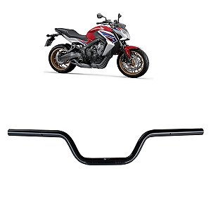 GUIDÃO CB 650 F 14/17 MODELO ORIGINAL CONTRAPESO C/ ROSCA