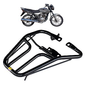 BAGAGEIRO TUBE CG TITAN 150- SPORT 04/08 CURTO PRETO