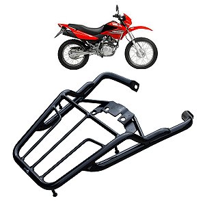 BAGAGEIRO TREF.  BROS NXR 125/150 03-08 REFOR. CURTO PRETO