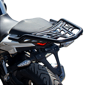 BAGAGEIRO DR 160 HAOJUE 2020 EM DIANTE PRETO FOSCO