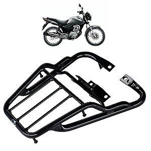BAGAGEIRO CG TITAN 125 2000 A 2003 FAN 125 2004 A 2008 REFORÇADO CURTO