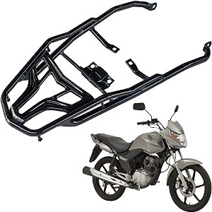 BAGAGEIRO SUPORTE BAÚ CG TITAN 150 - MIX - FAN 125 150 2009 A 2013 REFORÇADO LONGO MA