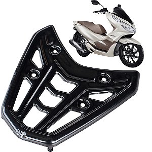 BAGAGEIRO SUPORTE BAU PCX 150 / 160 2014 A 2025 PRETO MA ACESSÓRIOS