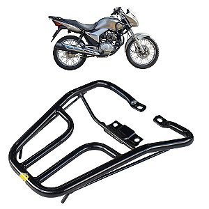 BAGAGEIRO TUBE CG 150 TITAN - MIX - FAN 125 150 - 2009 A 2013 CURTO PRETO