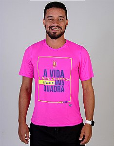 Camisa Manga Curta A Vida É Mais Divertida