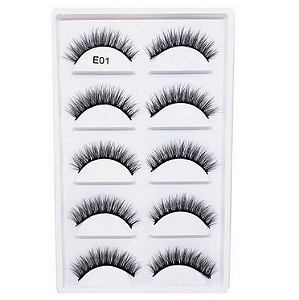 Cilios estilo mink e01 premium