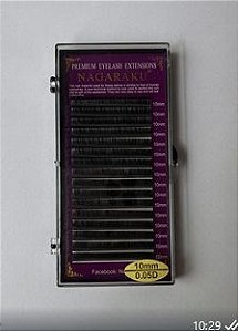 Cilios Fio A Fio Nagaraku 10mm 0.05D