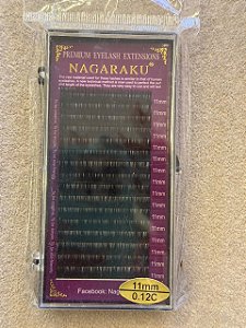 Cilios Fio A Fio Nagaraku 11mm 0.12C