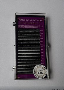 Cilios Fio A Fio Nagaraku 7MM 0.07C