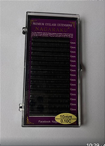 Cilios Fio A Fio Nagaraku 10mm 0.10c