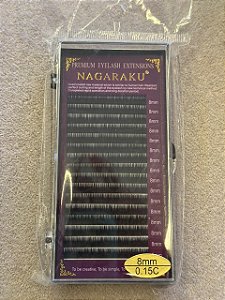 Cilios Fio A Fio Nagaraku 8MM 0.15c