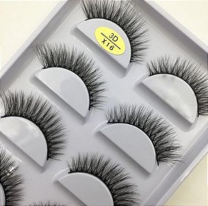 Cilios estilo mink x16