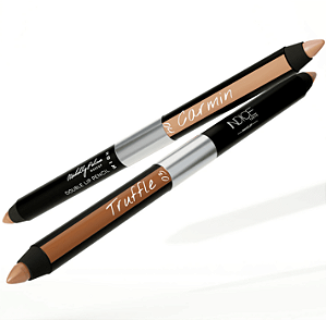 Lápis de boca wish double pencil Michelly Palma - truffle/carmin