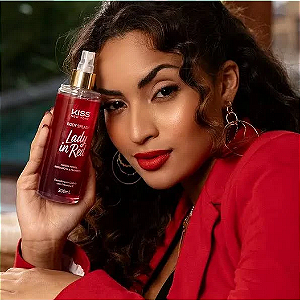 Kiss New York Body Splash Lady In Red 200ml