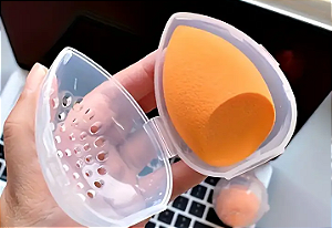 Estojo de Viagem para Esponja de Maquiagem Protetora case