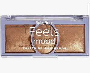 Paleta de iluminador feels mood hb75302 ruby rose