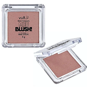 Blush Compacto Vult Golden Perolado 3g
