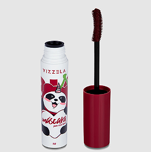 Máscara para cílios bordô big no panda cherry- Vizzela