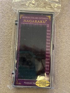 Cilios Fio A Fio Nagaraku 15mm 0.15c