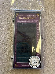 Cilios Fio A Fio Nagaraku 13mm 0.07D