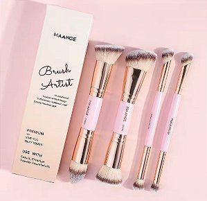 Maange 4 pinceis pink