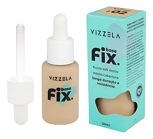 Base Líquida Fix Vizzela Cor 02