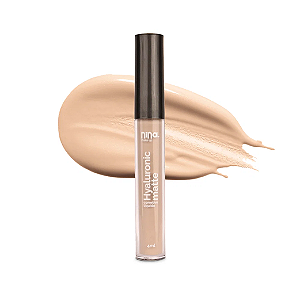 Corretivo Líquido Hyaluronic Matte Cor 0.5 – Nina Makeup