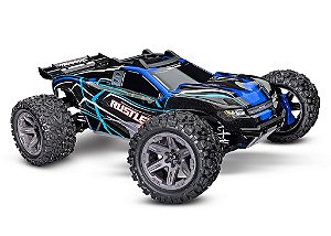 TRAXXAS RUSTLER 4X4 BL-2S HD 67164-4-BLUE