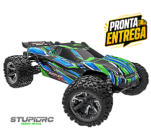 TRAXXAS RUSTLER VXL 4X4 BRUSHLESS HD 67376-4-VERDE