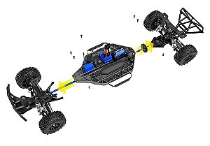 TRAXXAS SLASH 4X4 VXL 68286-4-ORNG