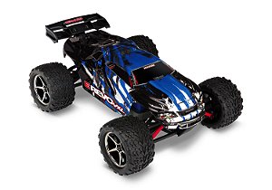 TRAXXAS 1/16 E-REVO VXL RTR W/TSM 71076-8 BLUE