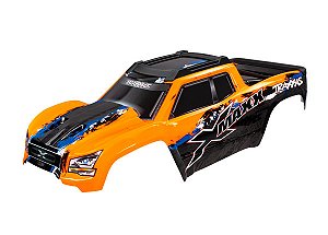 BOLHA TRAXXAS X-MAXX LARANJA (PINTADA COM ADESIVOS)