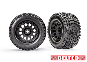 RODAS E PNEUS TRAXXAS XRT RACE BLK WHL GRVX TIRE