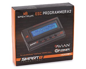 SPEKTRUM CAIXA DE ATUALIZAÇÃO DE PROGRAMAÇÃO RC SMART ESC – INTERFACE OFICIAL