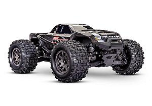 TRAXXAS MINI MAXX 1/16 BRUSHLESS 4X4 - PRETA