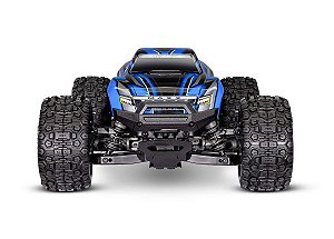 TRAXXAS MINI MAXX – MINI MONSTER 1/16 BRUSHLESS 4X4 - AZUL