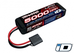 BATERIA LIPO 2S 5000MAH 25C 7,4V COM CERTIFICAÇÃO TRAXXAS iD