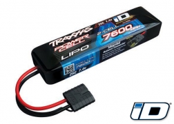 BATERIA LIPO 2S 7600MAH 7,4V 25C – ALTA CAPACIDADE E DESEMPENHO COM CERTIFICAÇÃO TRAXXAS iD