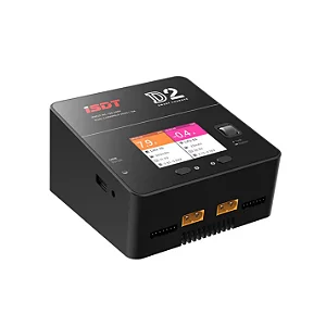 ISDT D2 Mark 2 LiPo Carregador de bateria e descarregador Duplo 200W 12A2 AC
