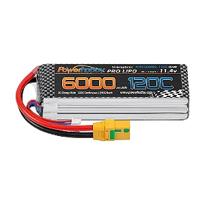 BATERIA 3S 11.4V 6000mAh 120C Graphene + HV LiPo XT90 Plug